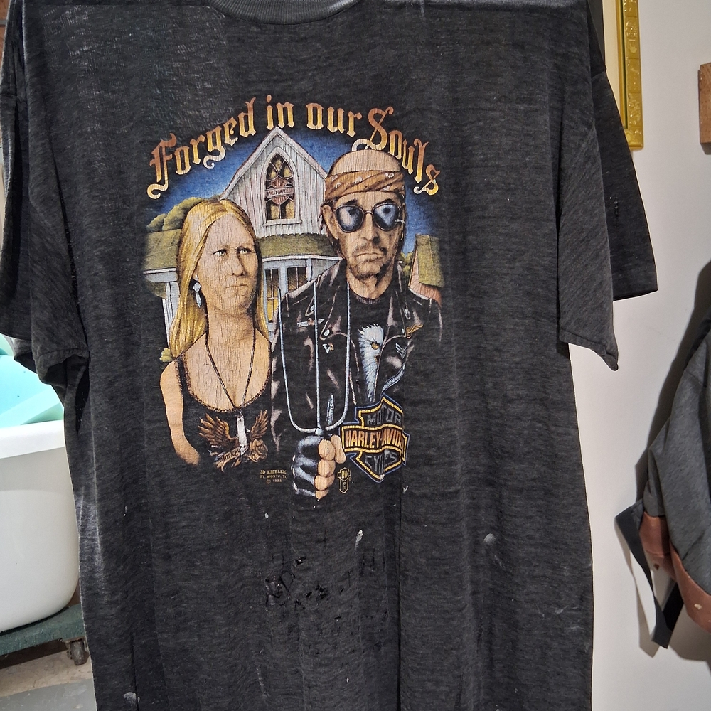 Harley-Davidson Gray 'Forged in Our Souls' Tee